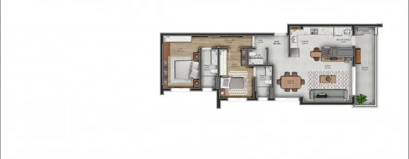 Apartamento 03 dormitórios para venda no Bairro Imigrante  em Bento Gonçalves
