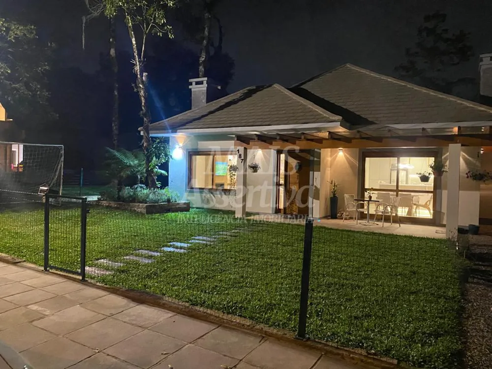 Excelente casa à venda na Serra Gaúcha, no município de Gramado/RS-3 dormitórios