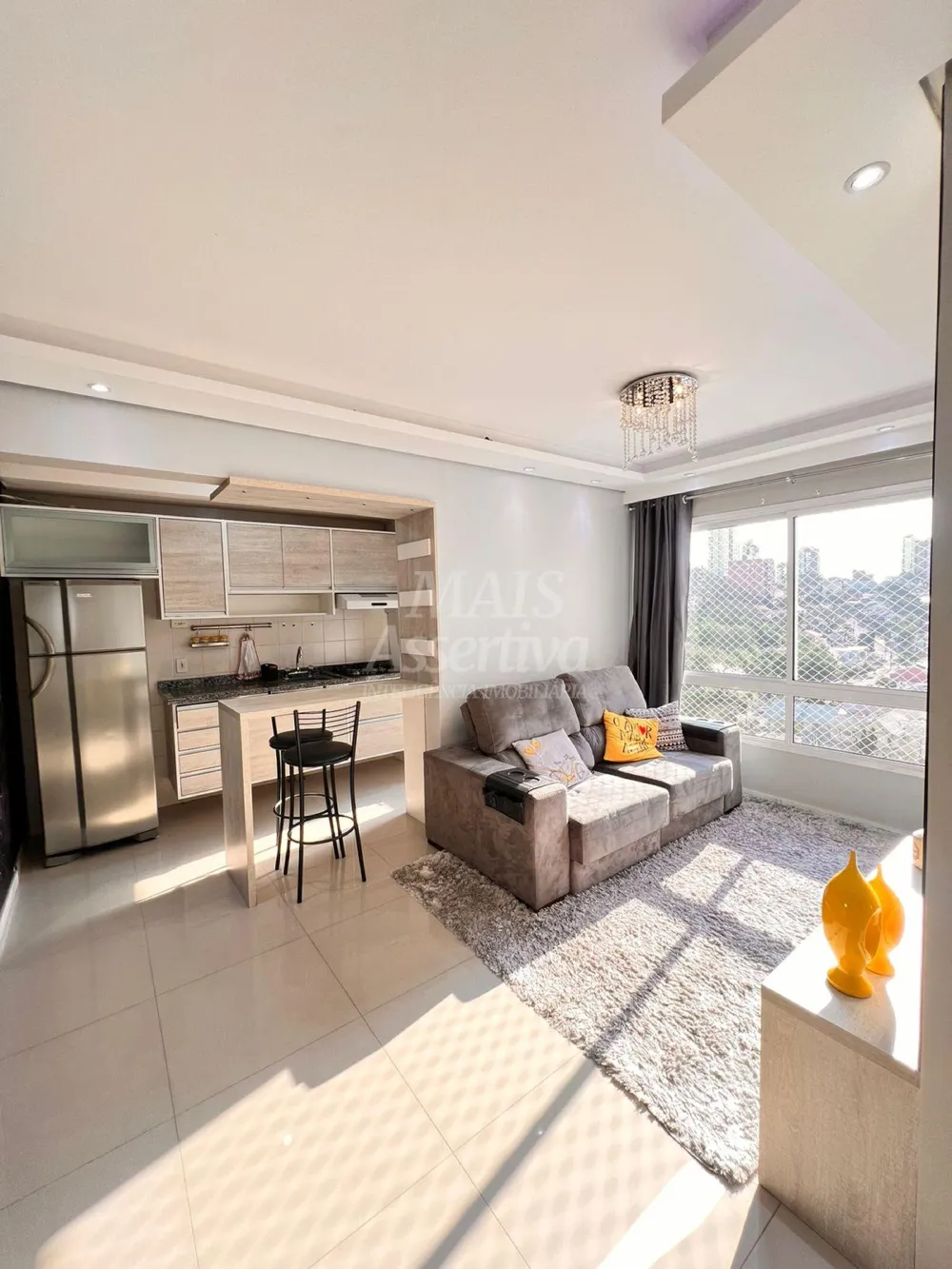 Apartamento mobiliado no Residencial Weekend, Jardim Mauá - Novo Hamburgo/RS
