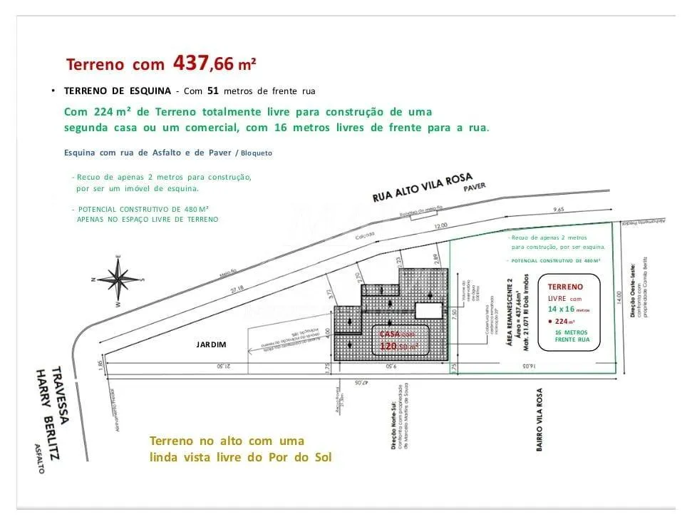 Residencia para venda em Ivoti de 120,00m² construido - 2 Dormitórios 
