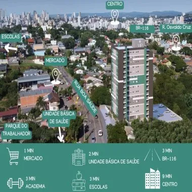 Apartamento na planta  para venda em Novo Hamburgo bairro Primavera