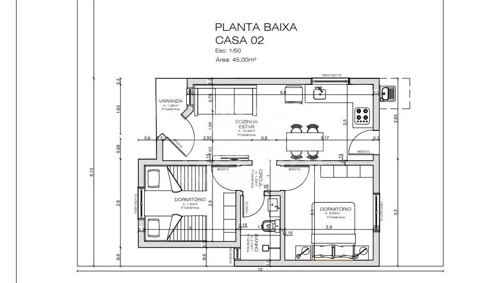 Casa para venda, loteamento Moradas das Colinas, bairro Ideal em Taquara 