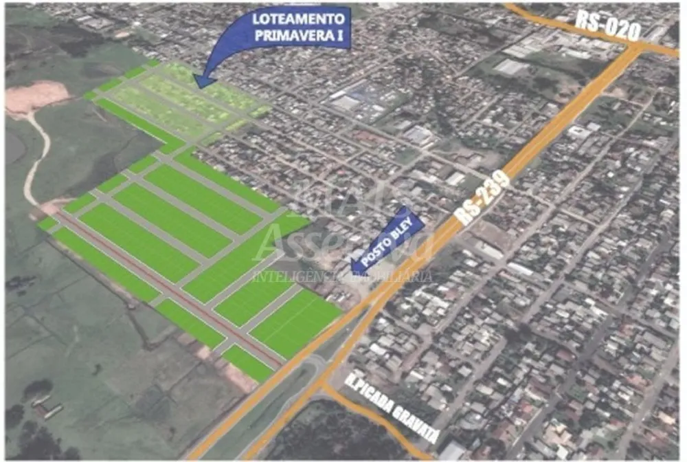 Terrenos para venda loteamento Residencial Primavera II, bairro Ideal em Taquara