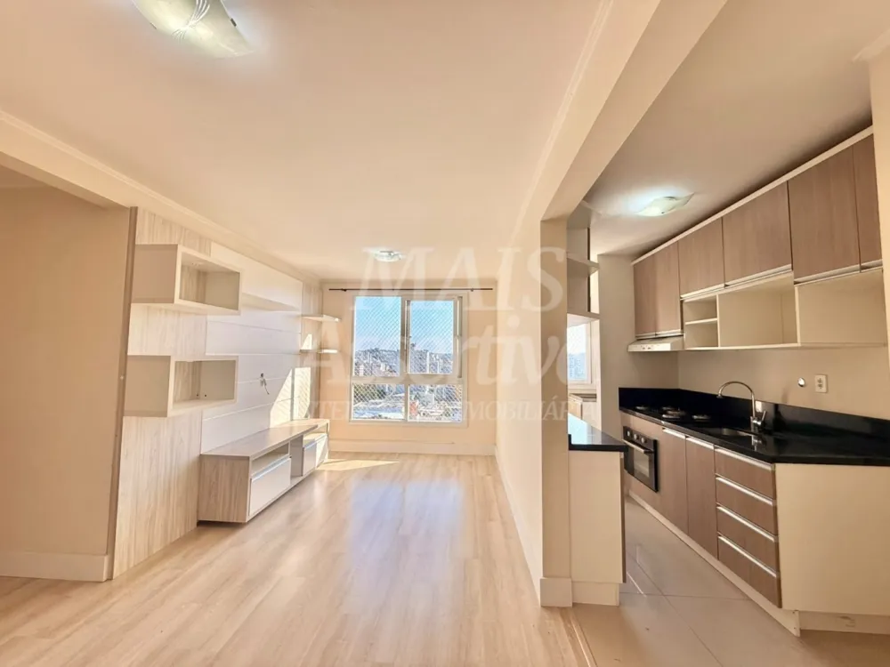 Apartamento semi mobiliado para venda no Edifício Downtown, Centro de Novo Hamburgo/RS. 