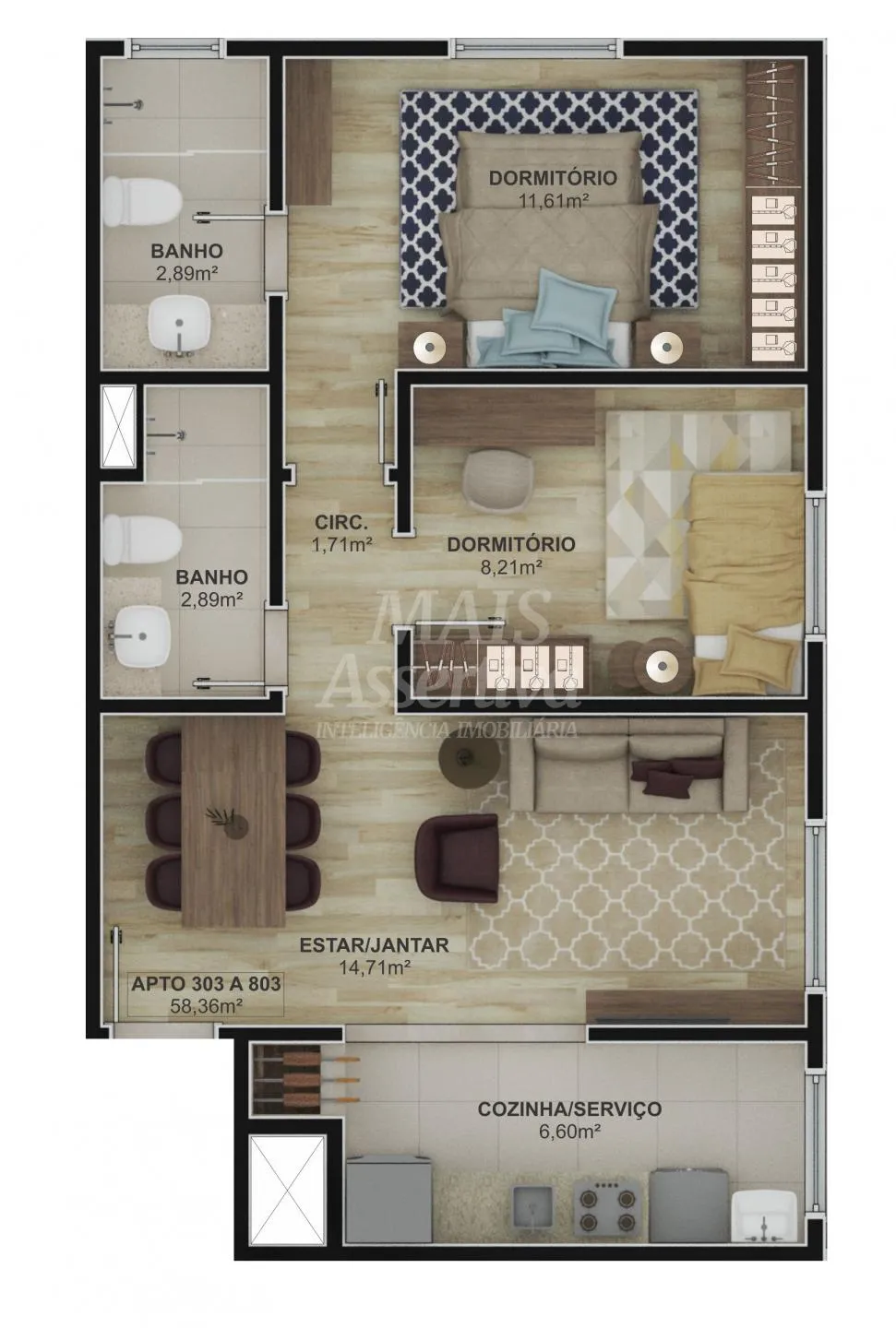 Apartamento Para Venda no Centro de Novo Hamburgo