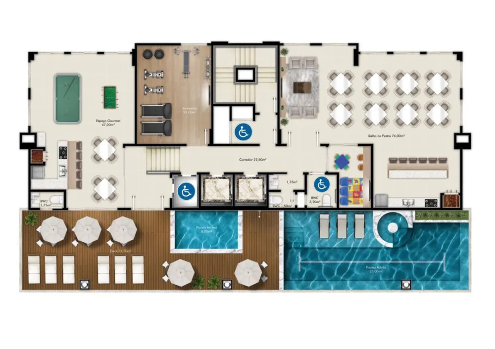 Apartamento 2 quartos para venda no bairro Morretes em Itapema