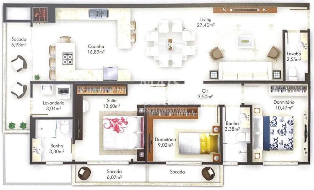 Apartamento para Venda em Navegantes / SC no bairro Gravatá