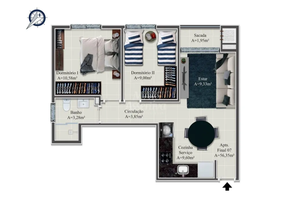 Apartamento Para Venda em Passo Fundo Bairro São Cristovão