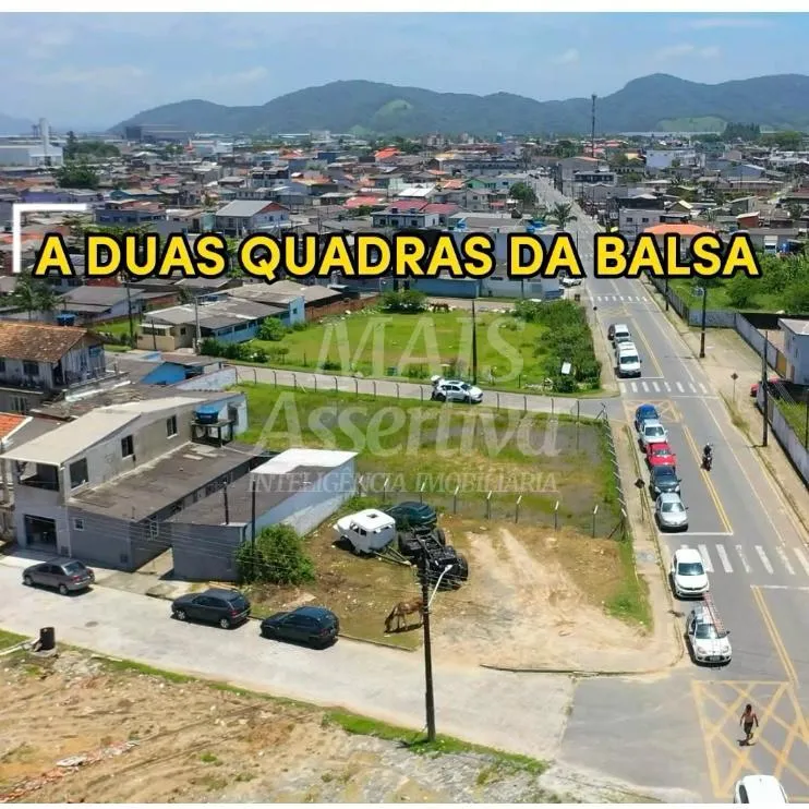 Terreno de esquina para venda em São Domingos, Navegantes/SC - 1.200m²