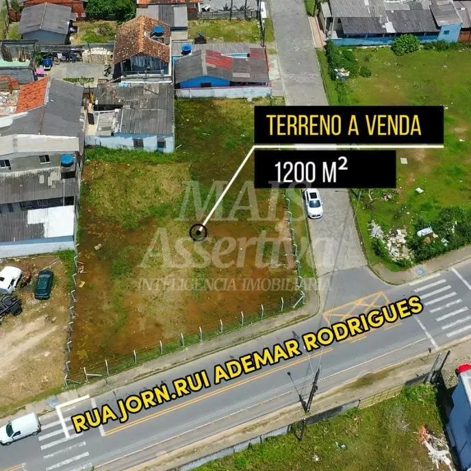 Terreno de esquina para venda em São Domingos, Navegantes/SC - 1.200m²